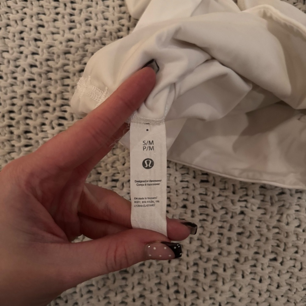 Lululemon white sports bra - Picture 3 of 4